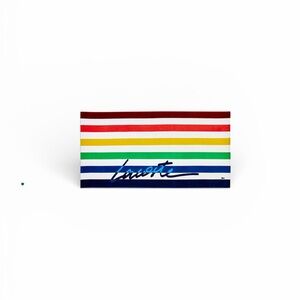 NWT Lacoste Oversized Striped Towel